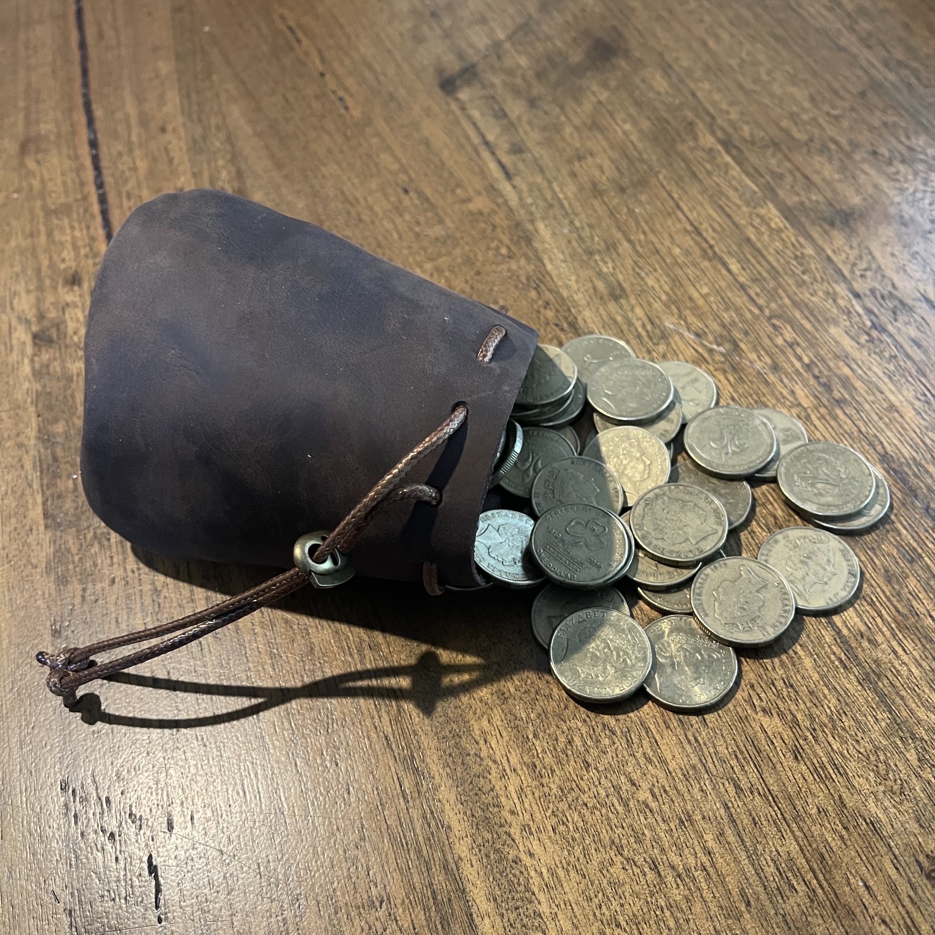 Leather Coin Pouch