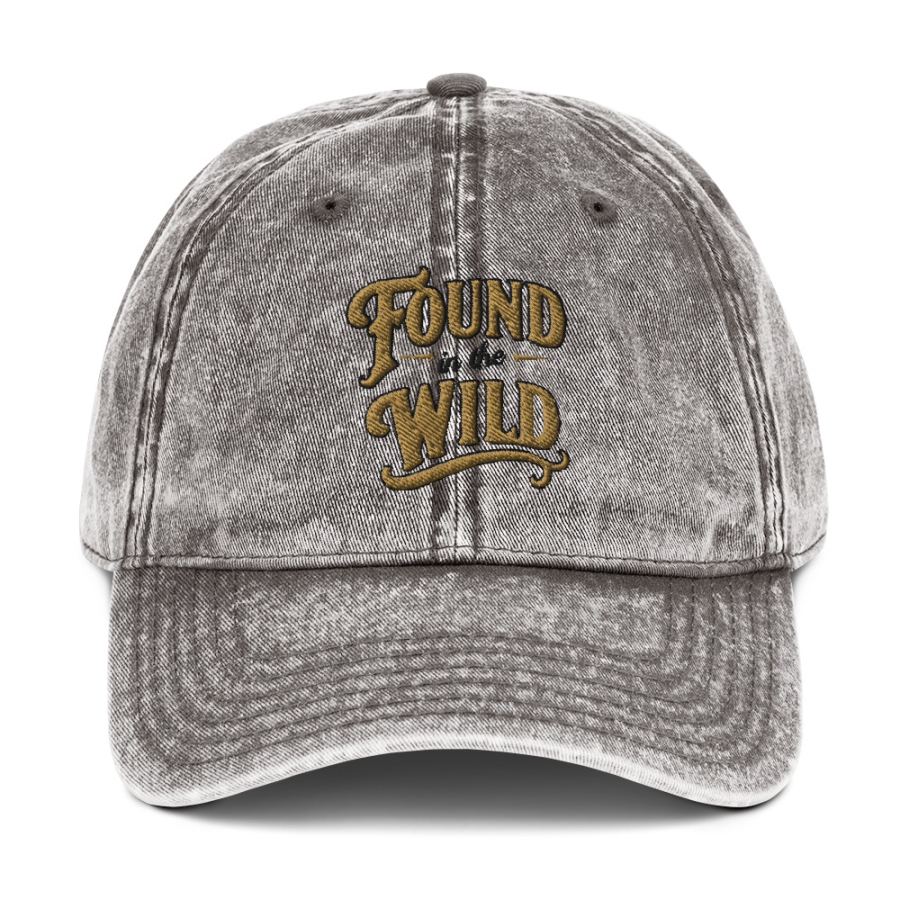 Found in the Wild Charcoal Cap