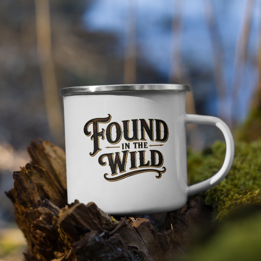 Found in the Wild Enamel Mug